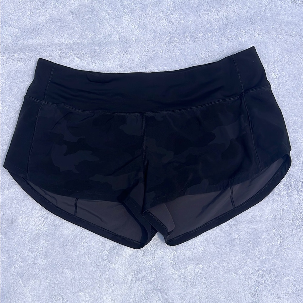Lululemon Athletica CAMO Athletic Shorts